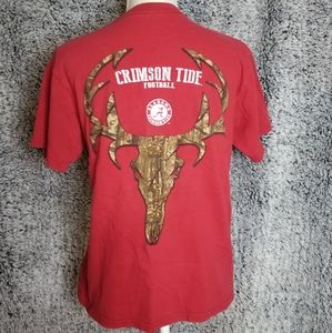 University of Alabama Brand Camo Short Sleeve Tshirt Unisex Size Small